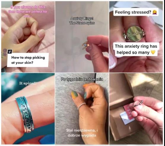 <b>這款TIKTOK解壓戒指要排雷，小心店鋪別被凍結(jié)！</b>